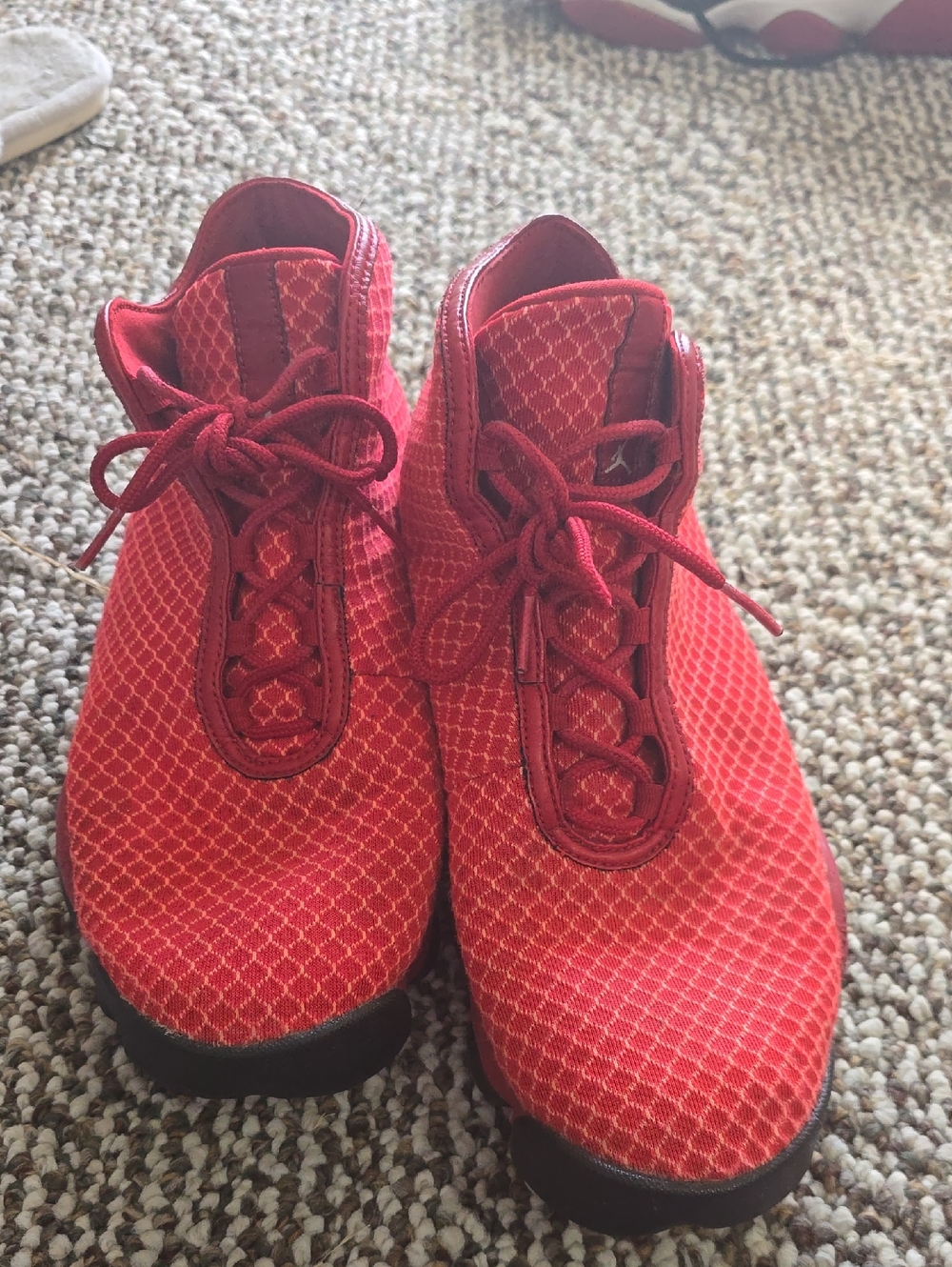 Jordan Men's Athletic Sneakers in Red